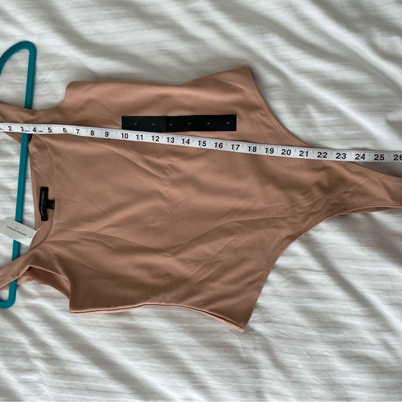 NWT Banana Republic Nude Bodysuit Sz S - Picture 5 of 5